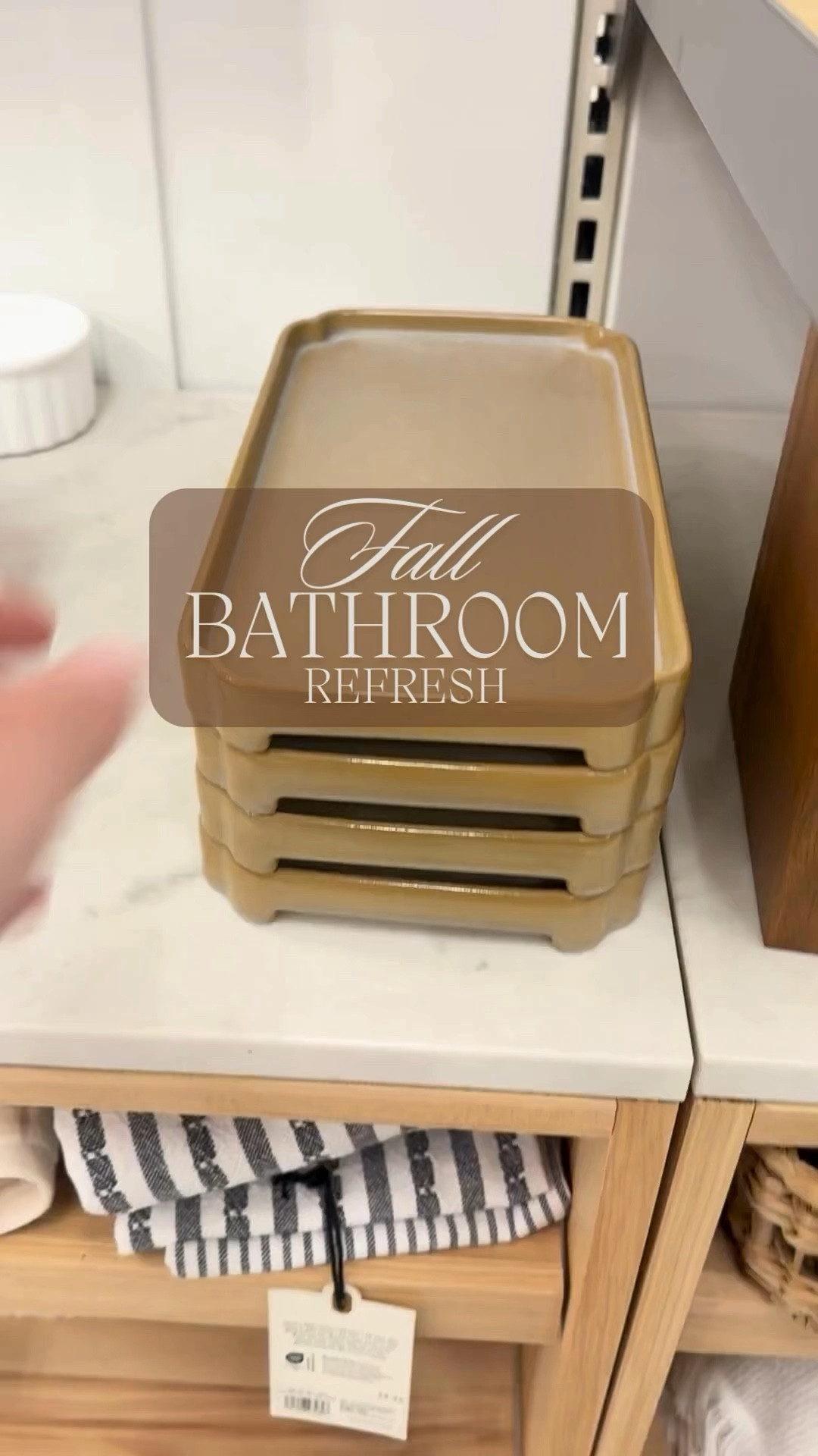 Fall Bathroom Refresh under $50 🤎🍁
The candle smells so good & I’m obsessed with this little trinket dish!

#LTKFindsUnder50 #LTKHome #LTKFallSale