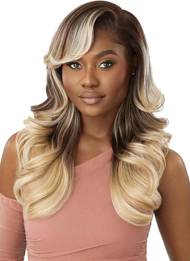 Outre Lace Front Wig - Melted Hairline - Casella (OFF BLACK 1B) | Amazon (US)