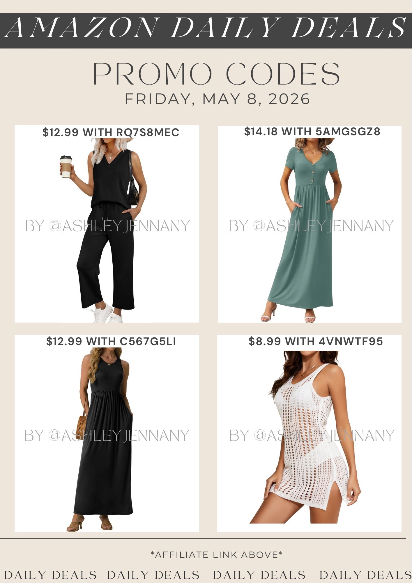 Amazon deals

#LTKSaleAlert #LTKootd #LTKMidsize
