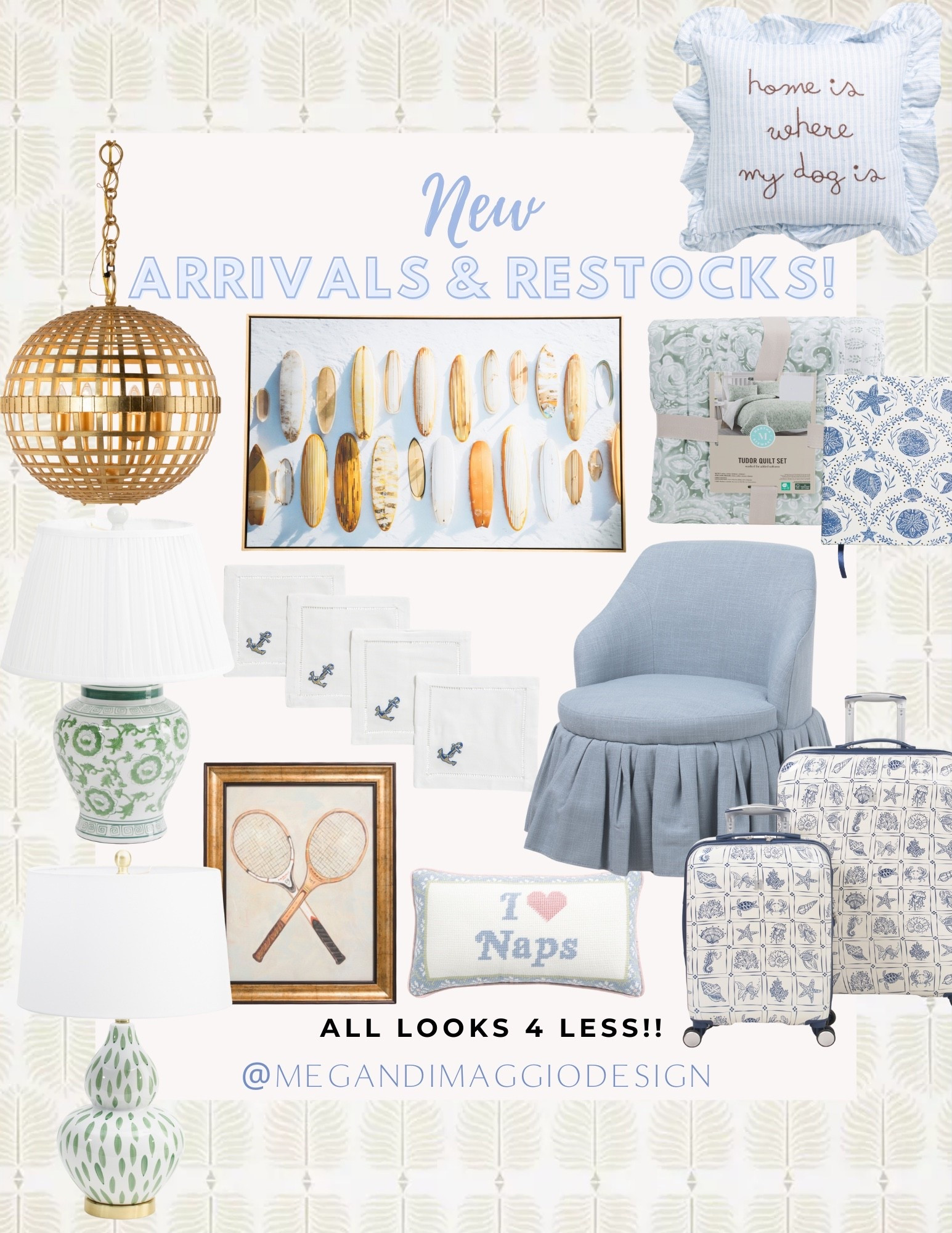 Wow!! The coastal grandmillenial new arrivals are hitting TJMaxx & Marshalls right now!! 😍🙌🏻

#LTKSaleAlert #LTKHome #LTKFindsUnder50