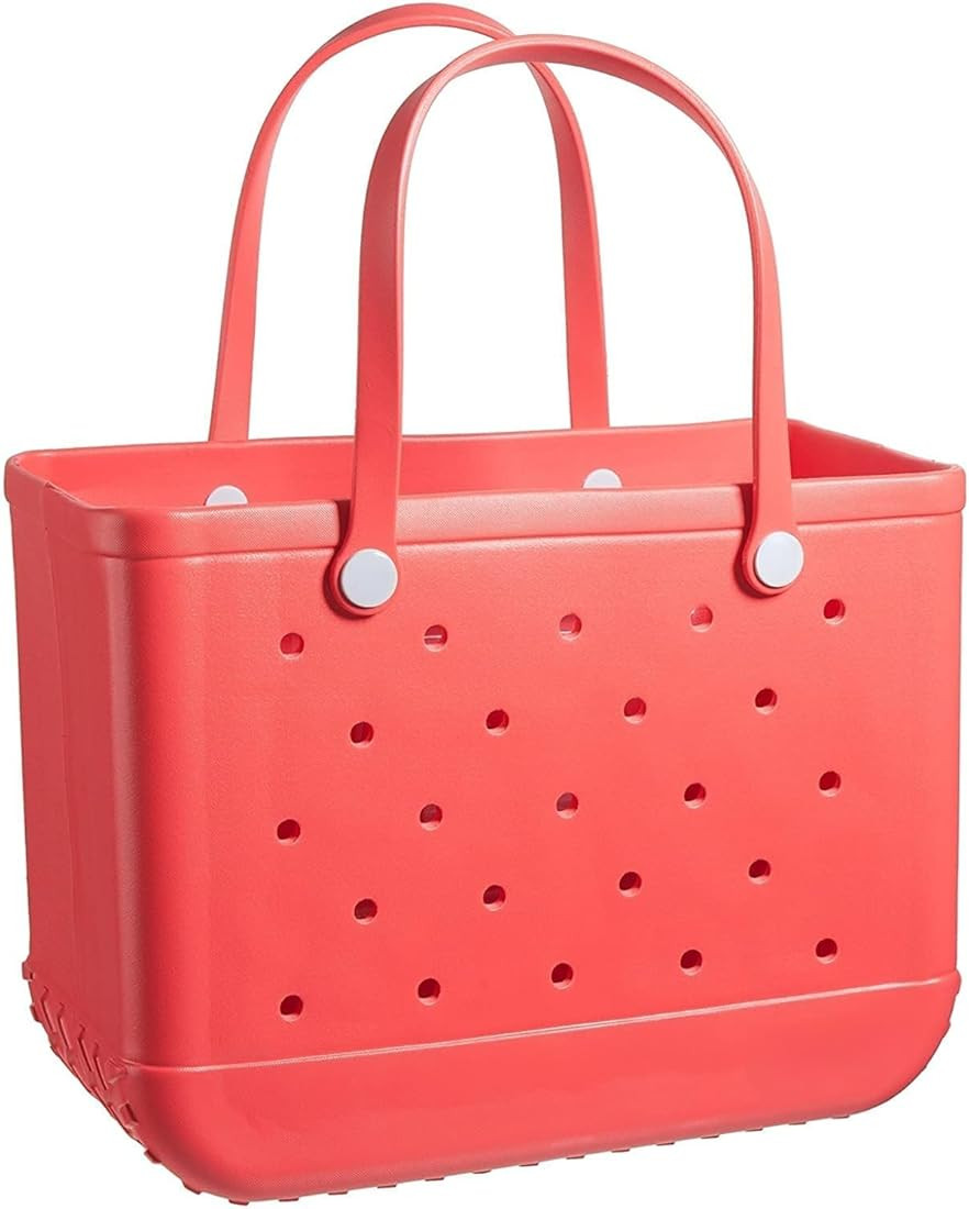 arumtrjo Rubber Beach Bag Waterproof Sandproof Outdoor Tote Bag Portable Travel Bag Beach Sports ... | Amazon (US)