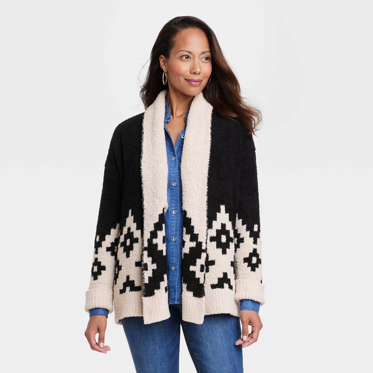 Women's Long Sleeve Cozy Cardigan - Knox Rose™ | Target