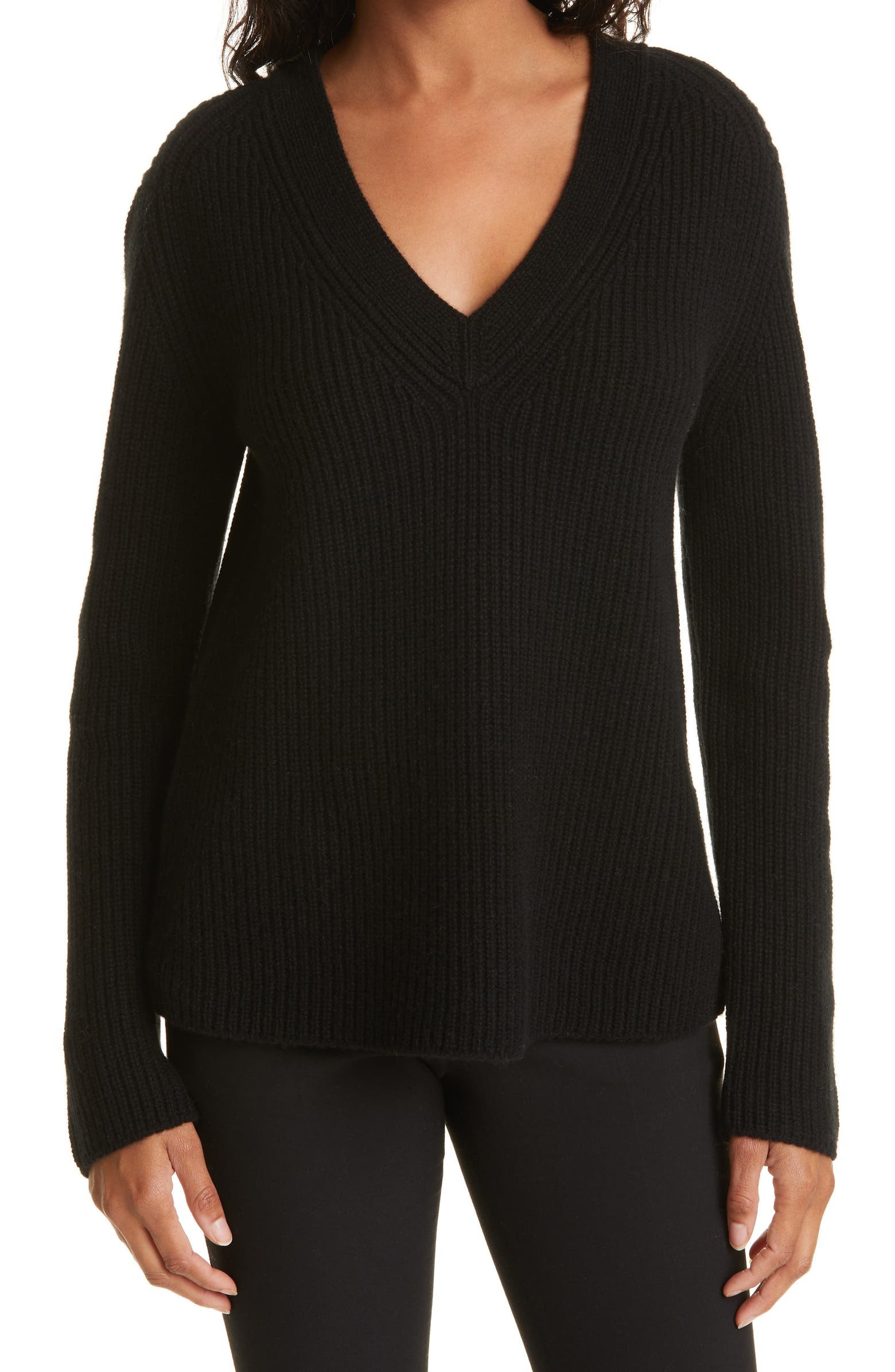V-Neck Wool & Cashmere Sweater | Nordstrom | Nordstrom