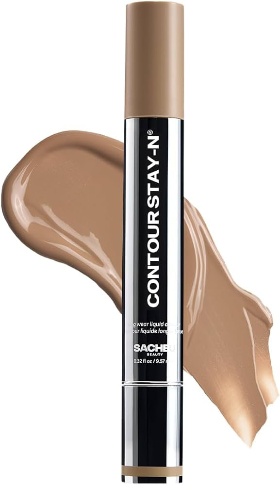 Sacheu Liquid Contour STAY-N Long Wear Cream Contour Makeup — Long Lasting, Blendable, & Lightw... | Amazon (US)