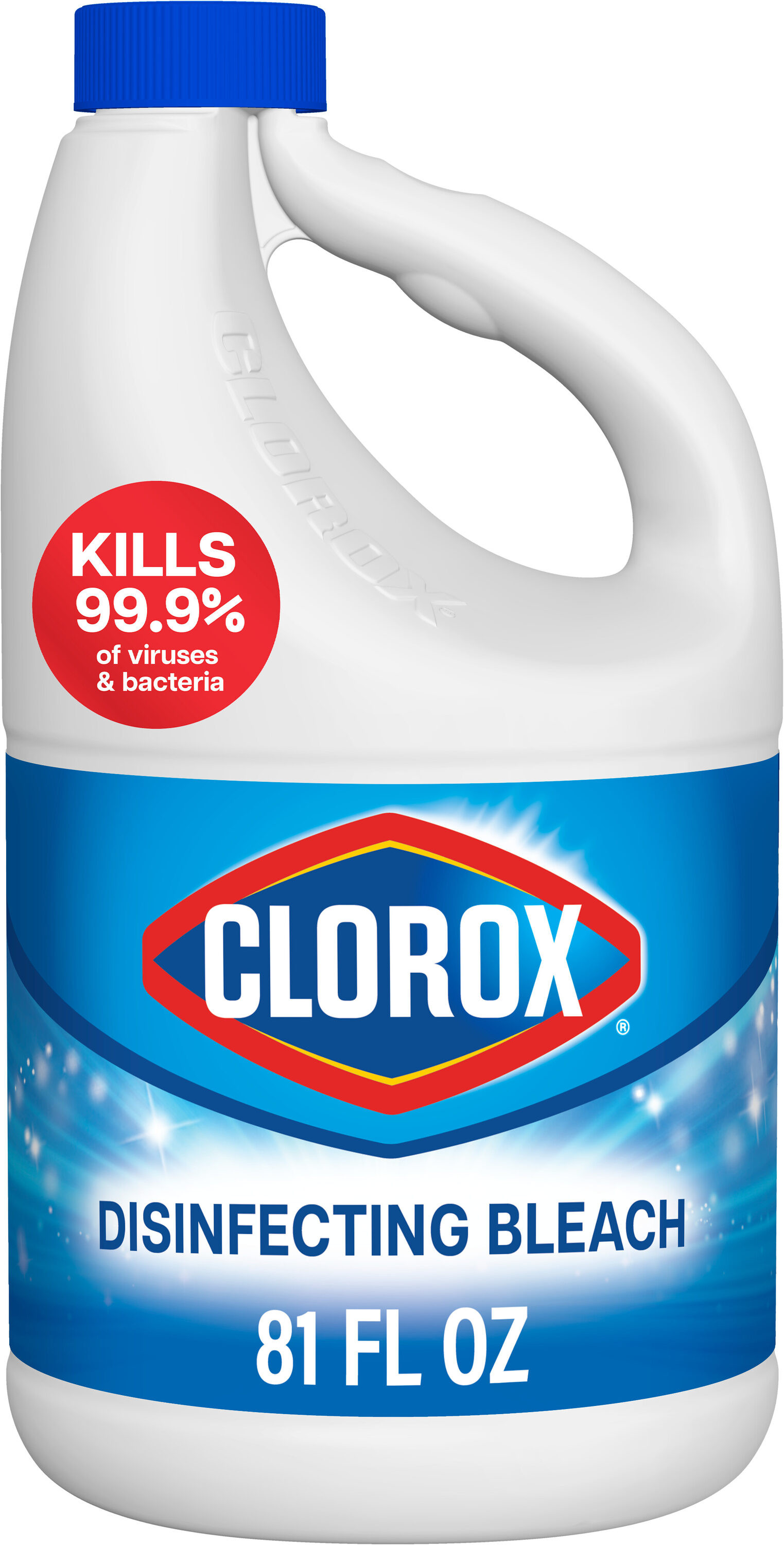 Clorox Concentrated Disinfecting Regular 81 Fluid ounce(s) Household Bleach | 4460032263 | Lowe's