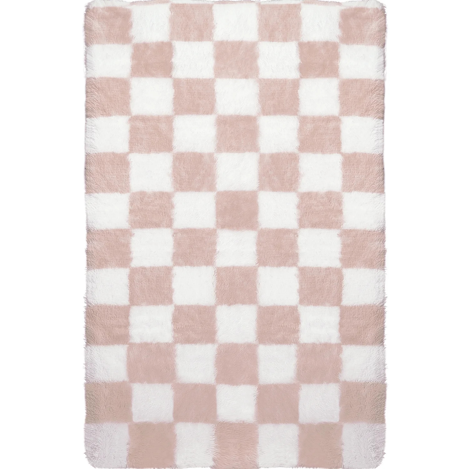 BERTHMEER 8'x10' Large Shag Ultra-Soft Area Rugs,Fluffy Rugs Carpets for Living Room Bedroom High... | Walmart (US)