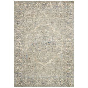 Loloi Revere 3'9" x 5'9" Rug in Mist | Cymax