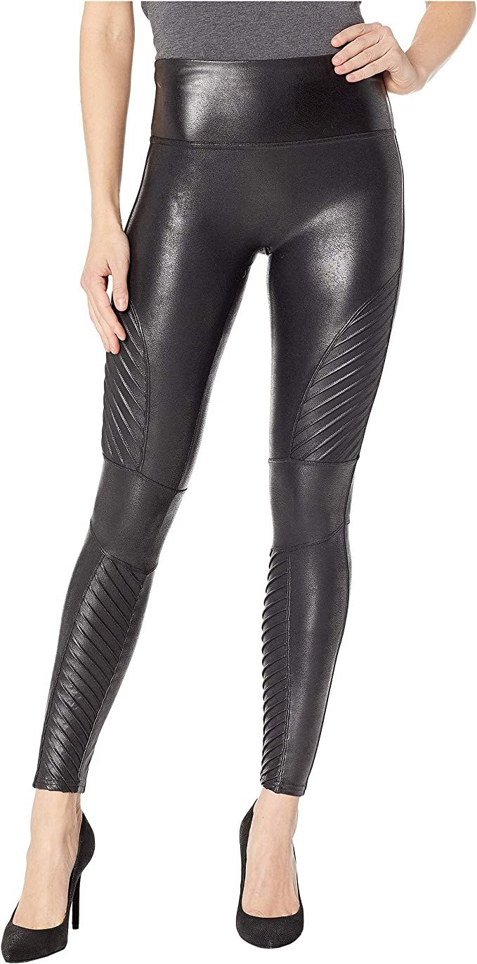 SPANX Leggings for Women Faux Leather Leggings (Regular and Plus Sizes) | Amazon (US)