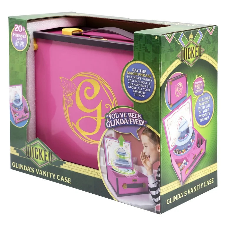 Wicked Glinda's Vanity Case, Plastic, Toys for Children Ages 3 and up | Walmart (US)