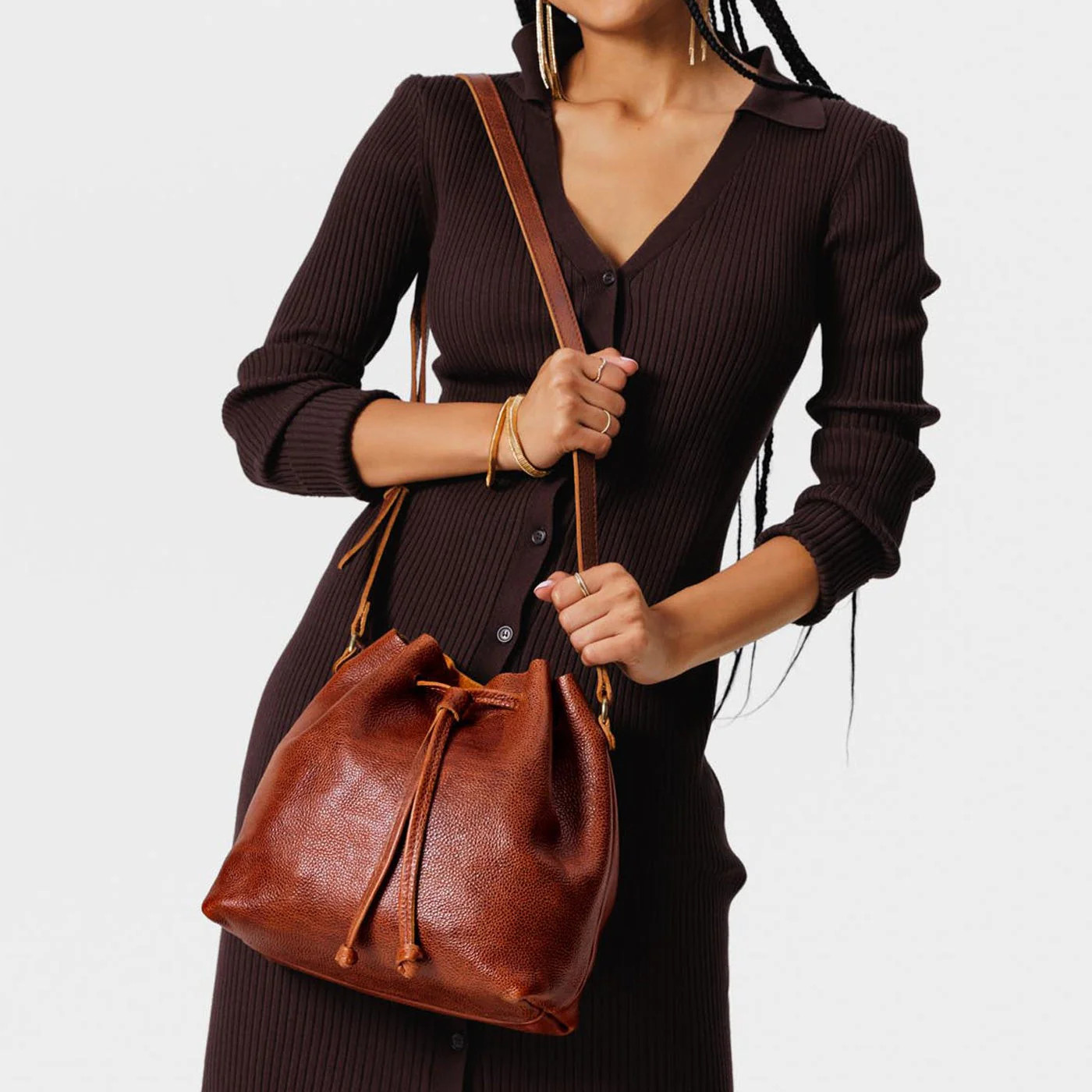 'Almost Perfect' Bucket Bag | Portland Leather Goods | Portland Leather Goods (US)