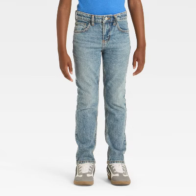 Boys' Slim Fit Jeans - Cat & Jack™ Medium Wash 5 | Target
