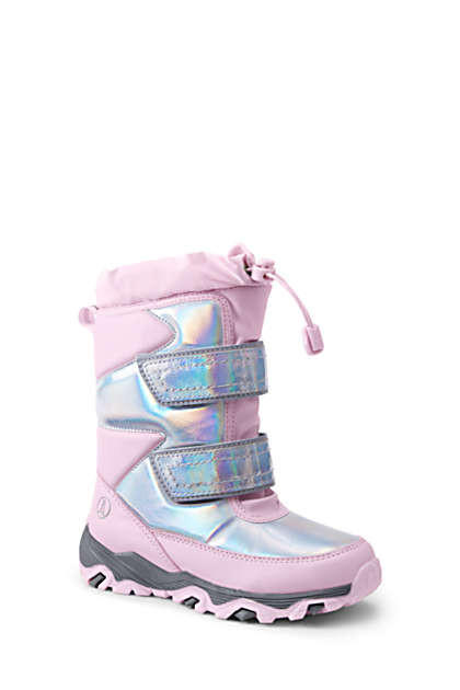 Kids Snow Flurry Insulated Winter Boots | Lands' End (US)