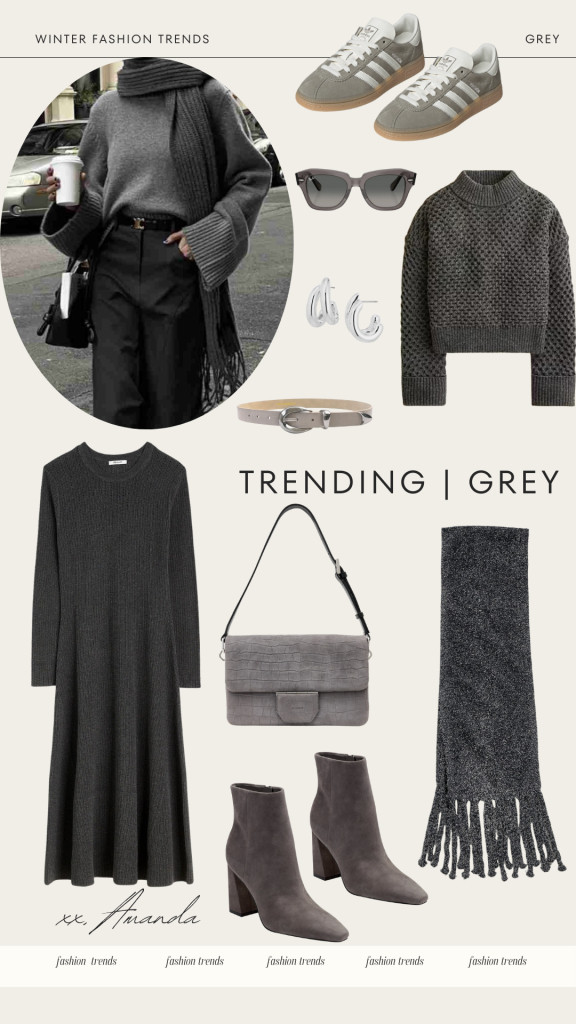 Charcoal grey is another key trend for winter 2025, offering a timeless and versatile option for any wardrobe. It’s perfect for a tonal monochrome look that feels sleek and sophisticated. This classic shade pairs beautifully with other neutrals and is a great choice for coats, trousers, and sweaters. Charcoal grey is a staple for any capsule wardrobe, looking chic season after season.

 

 #LTKgrwm #LTKootd #LTKSeasonal