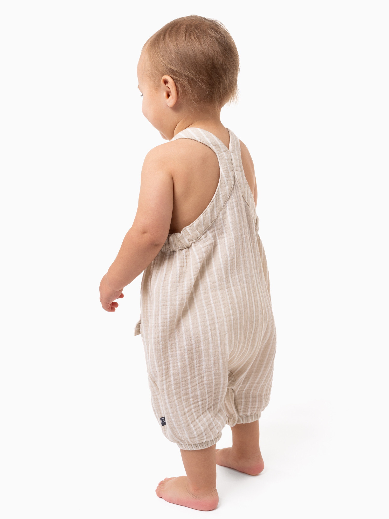 Modern Moments by Gerber Baby Boy Sleeveless Romper with Shoulder Straps, Sizes 0/3M - 24M - Walm... | Walmart (US)