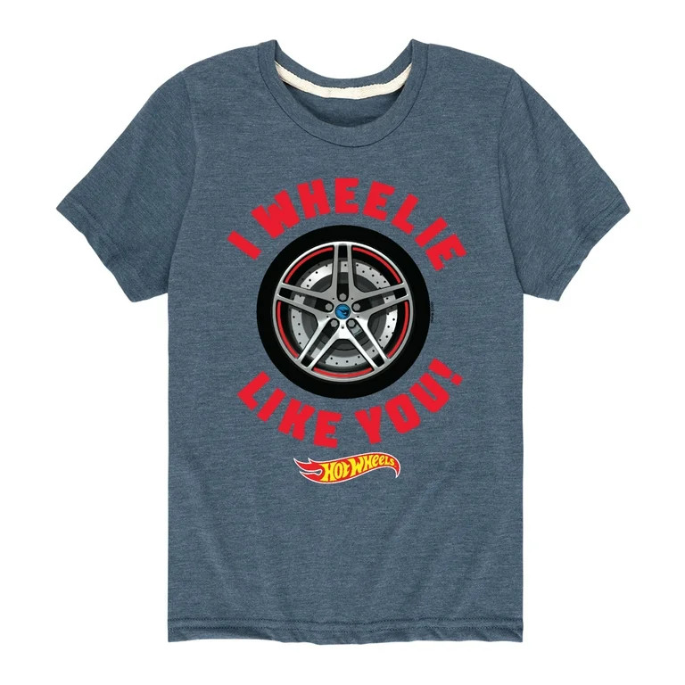 Hot Wheels - Valentine's I Wheelie Like You - Toddler And Youth Short Sleeve Graphic T-Shirt - Wa... | Walmart (US)