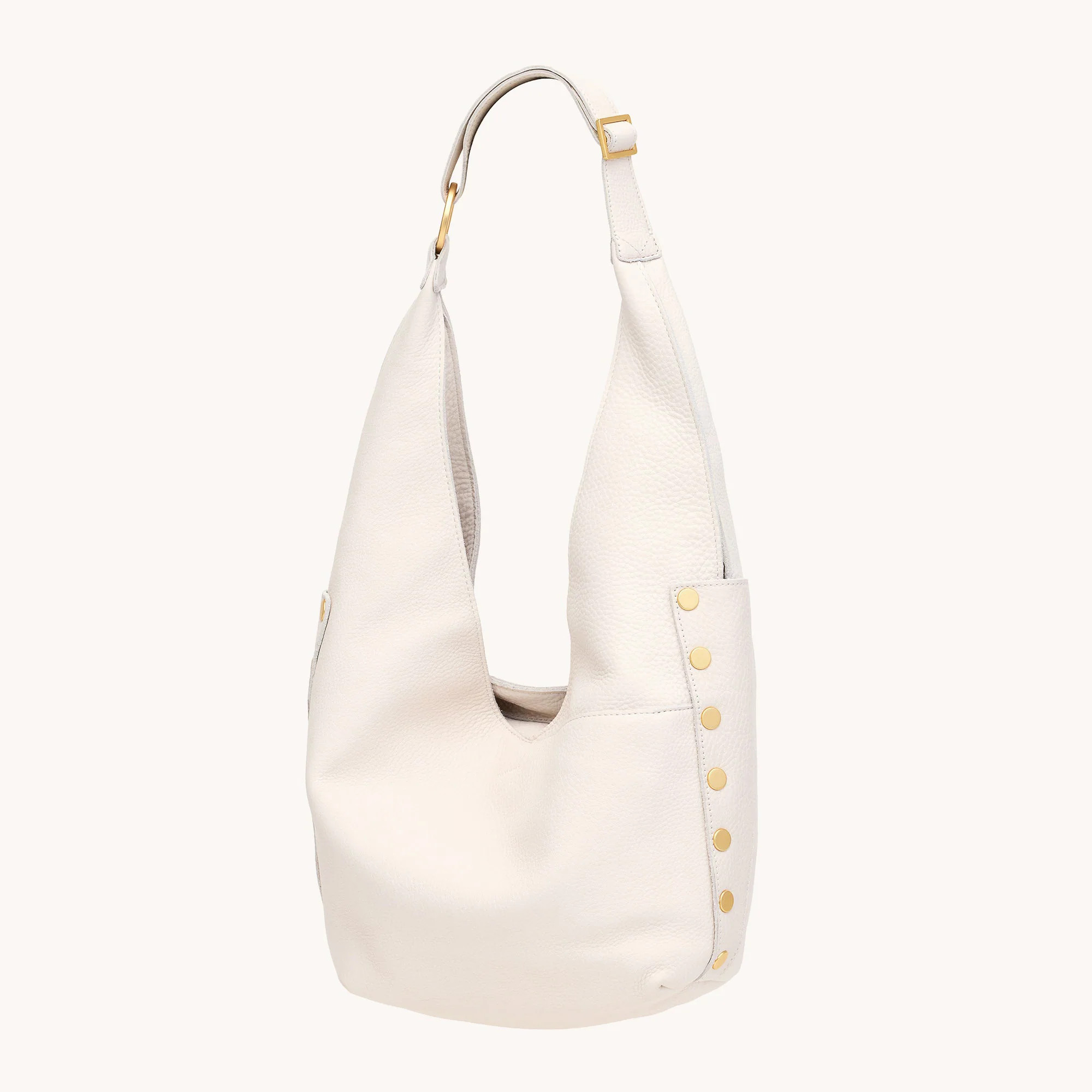 Tom Zip | Calla Lily White/Brushed Gold 840220517656 | Hammitt (US)