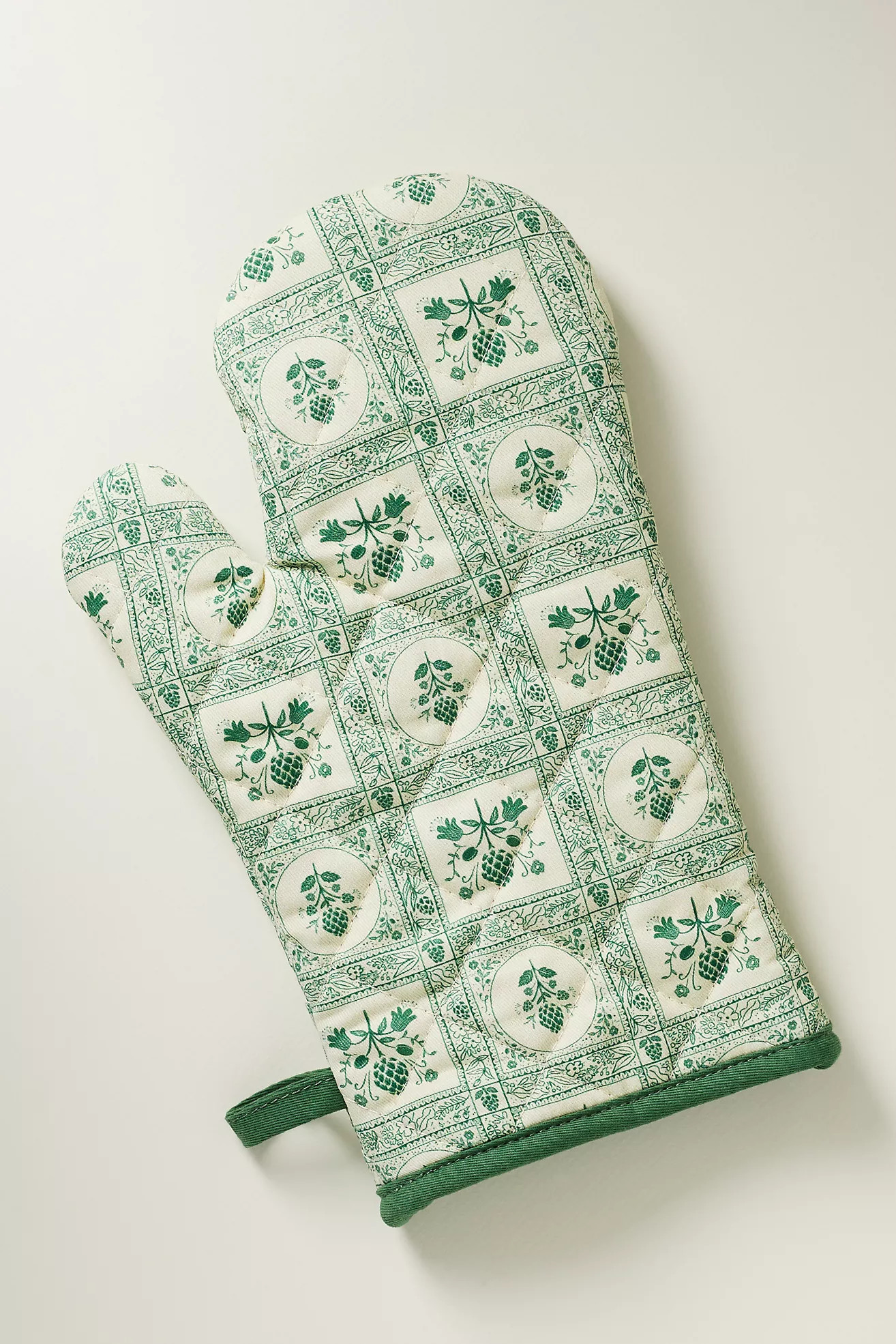 Rifle Paper Co. Artichoke Oven Mitt | Anthropologie (US)
