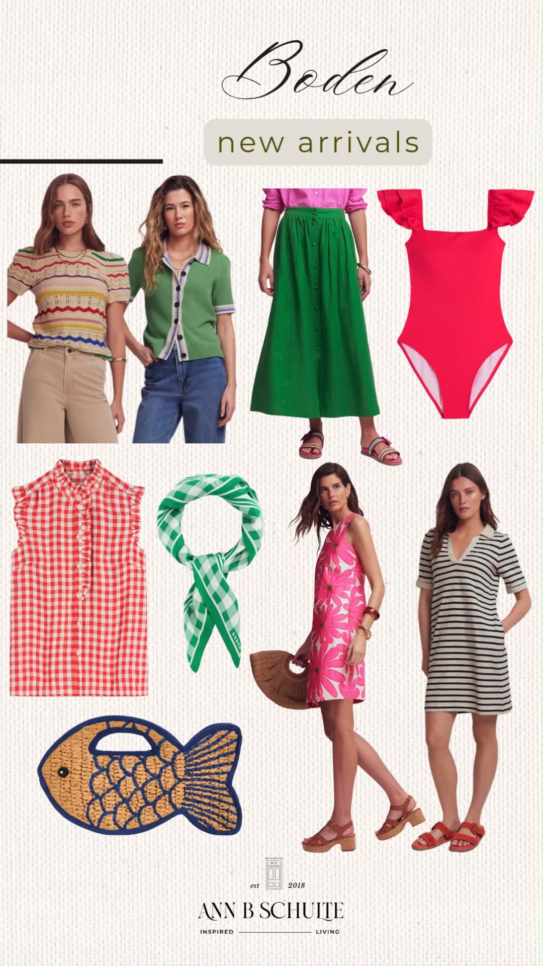 Boden new arrivals bring cheerful color and polished charm to everyday dressing. Fresh favorites, easy win. 🌼🛍️✨
#Boden #BodenNewArrivals #NewArrivals #SpringStyle #OOTDInspo #LTKStyle #ColorfulStyle #EverydayFashion #WardrobeRefresh #FashionInspo 

 #LTKootd