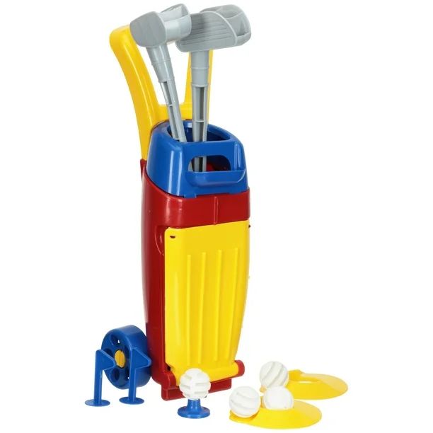 American Plastic Toys Junior Pro Golf Set with 11 Accessories, Blue - Walmart.com | Walmart (US)