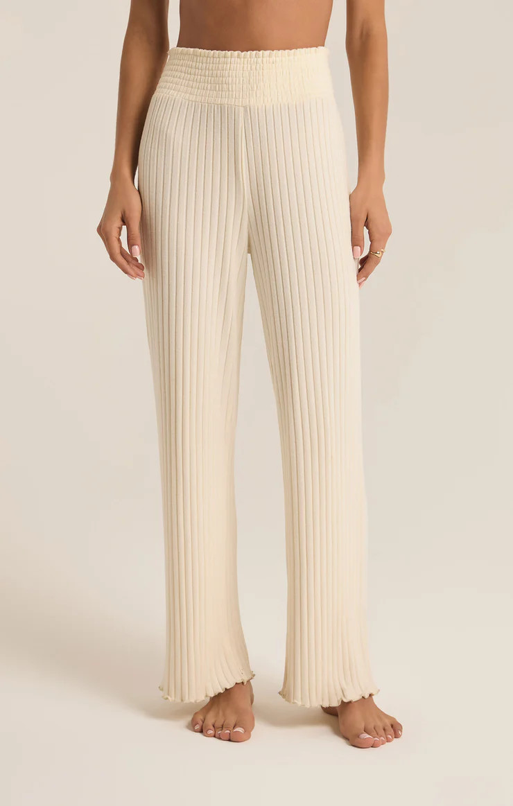 Dawn Smocked Rib Pant | Z Supply