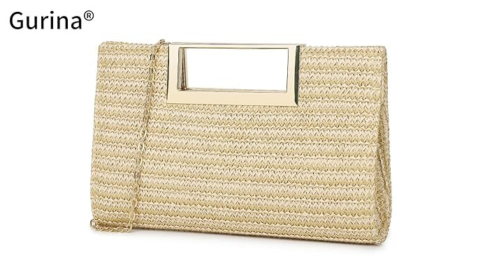 Evening Clutch Purses for Women Formal Party Clutch Bags Cocktail Prom Fashion PU Leather Shoulde... | Amazon (US)