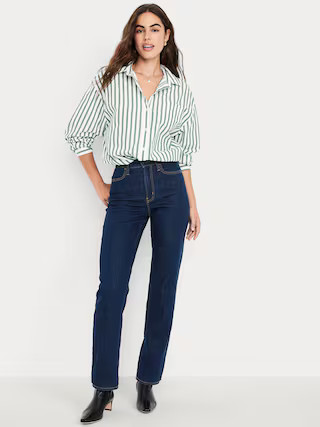 High-Waisted Wow Loose Jeans | Old Navy (US)