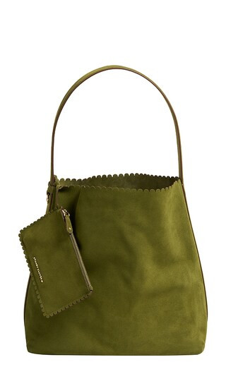 Pittsford Slouchy Shoulder Bag in Olive | Revolve Clothing (Global)