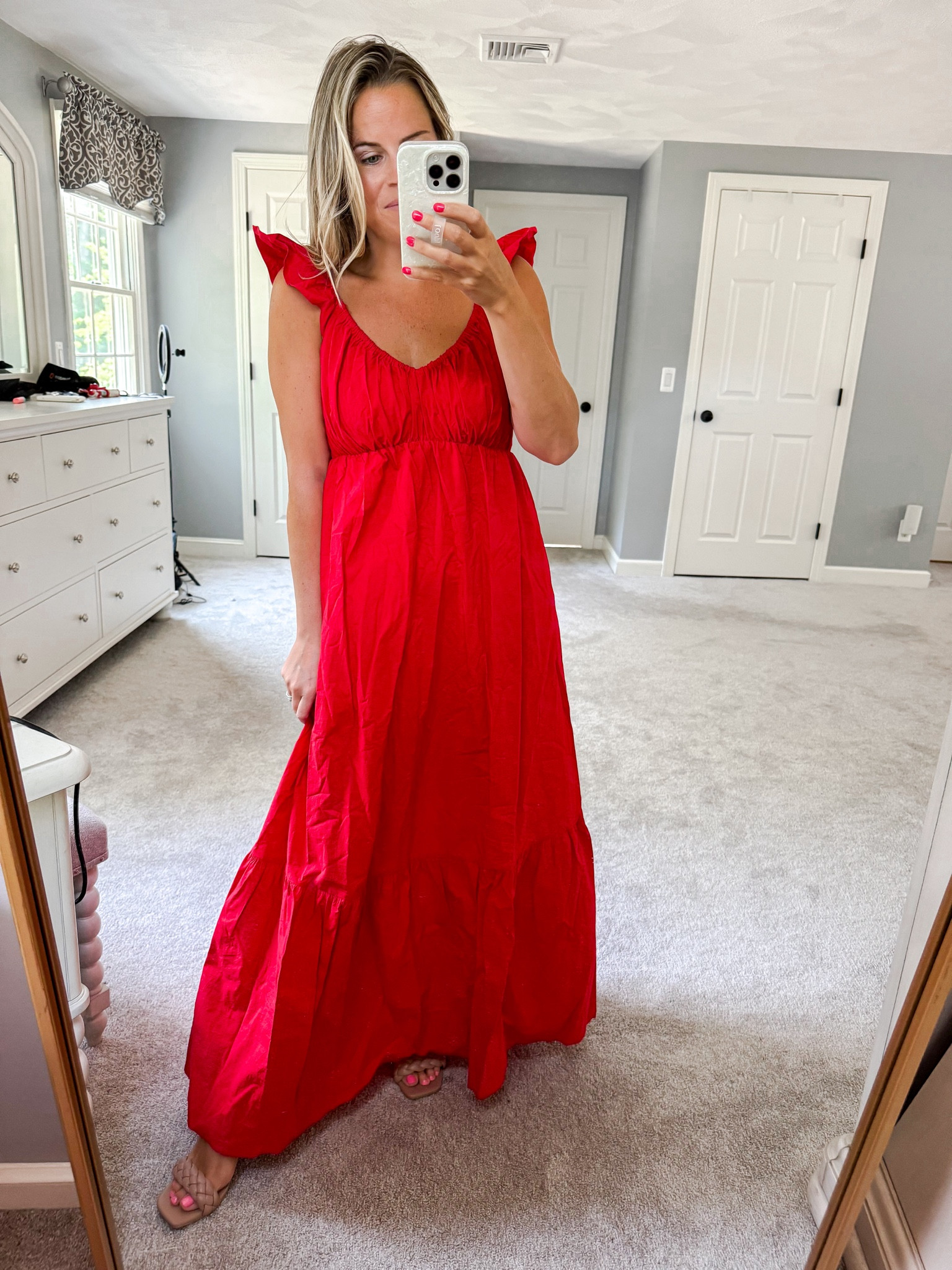Target new arrivals. Red dress, maxi dress, wedding guest dress, target style, summer dress, date night dress, vacation dress
Wearing an XS- runs long!  


#LTKSeasonal #LTKFindsUnder50 #LTKStyleTip