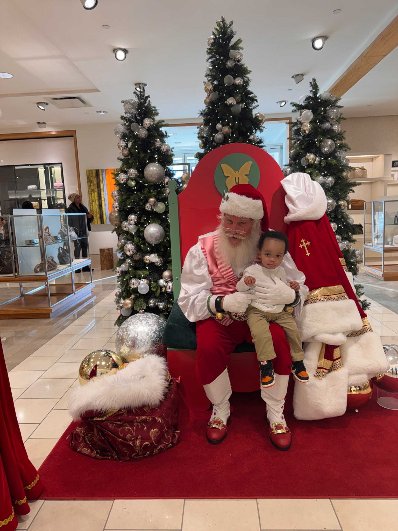 It was a warm Christmas this year. So, we dressed TJ in a cute, casual fit to take his first pics with Santa. ❤️

#LTKKids #LTKSeasonal #LTKBaby