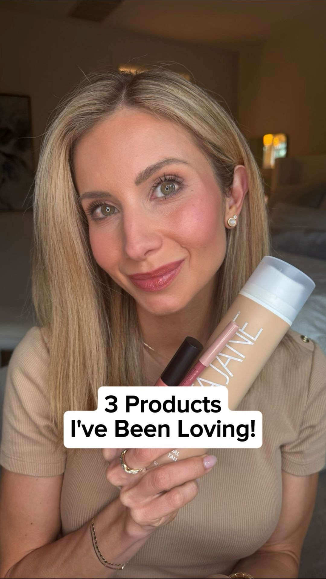 3 Products I’m Fully Obsessed With Two drugstore lip must haves, and one self tanner that replaced all my others! These are the products I’ve been reaching for nonstop and they deliver every time. Creamy lip liner, velvety matte lips, and the most natural golden tan... What more could we ask for?
Products and Shades
 MAYBELLINE Lifter Liner Lip Liner With Hyaluronic Acid - Line Leader NYX PROFESSIONAL MAKEUP Soft Matte Lip Cream - Stockholm 
PETAJANE Gradual Body Tan

#LTKOver40 #LTKBeauty