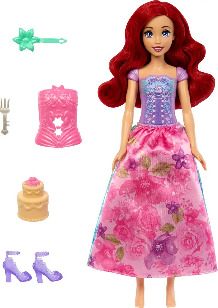 Disney ® Princess Spin & Reveal Ariel Doll with 11 Surprises | Nordstrom | Nordstrom