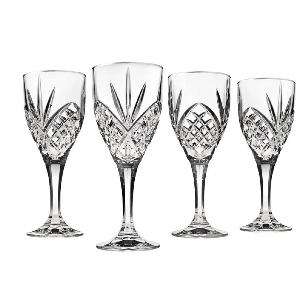 Dublin Crystal Goblet 10 oz. (Set of 4) | Wayfair North America