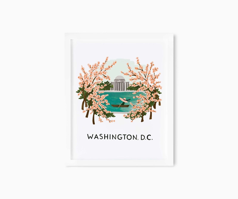 Washington D.C. Art Print | Rifle Paper Co.
