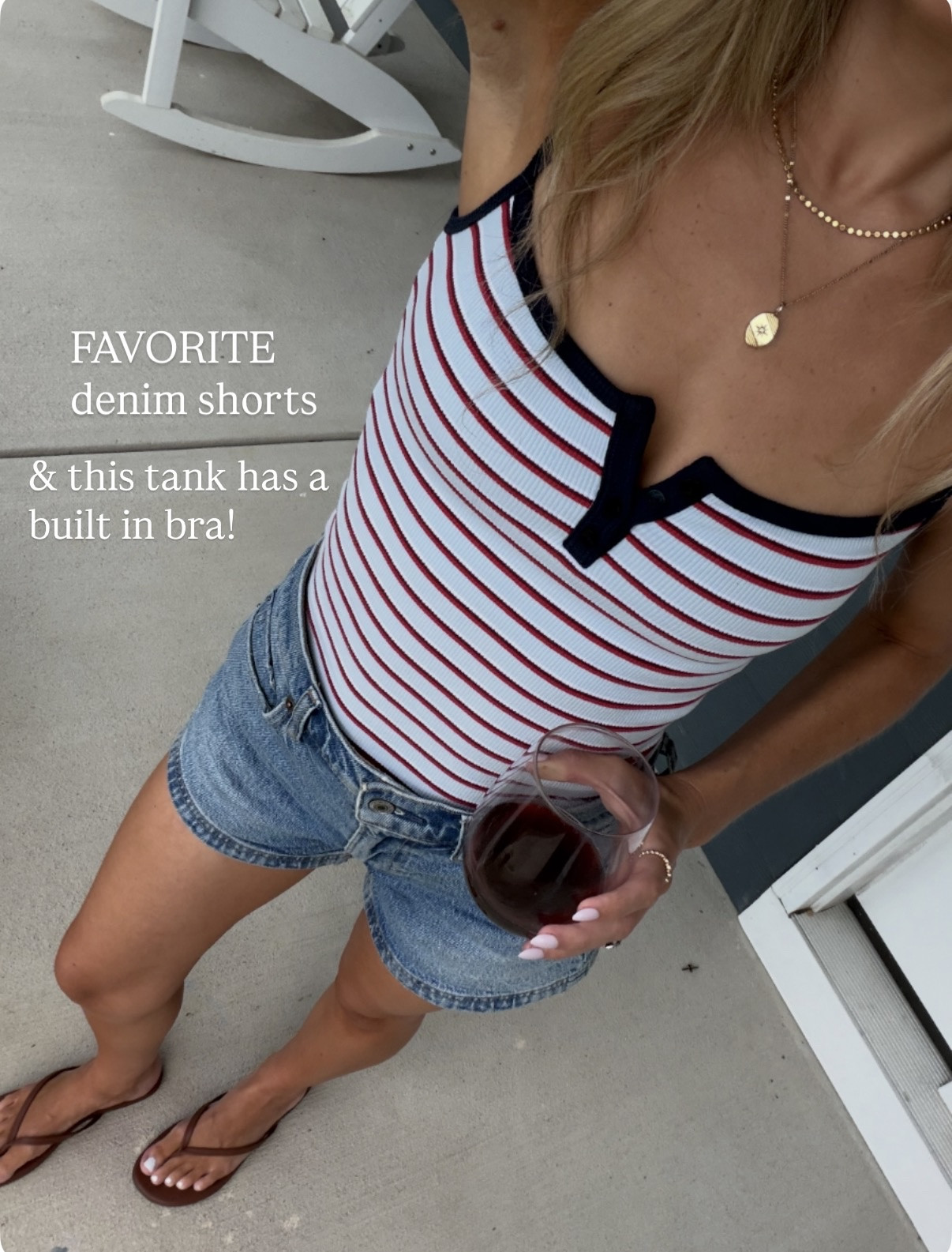 my favorite denim shorts are on sale!!! I wear a 24! This bra free tank is another favorite that I own in atlas 5 colors! Also on sale — size xs 

#LTKPetite #LTKSeasonal #LTKSaleAlert