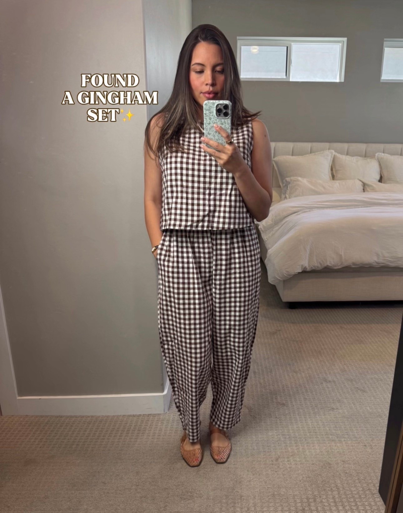 When I saw this gingham set, it immediately went in my cart 🤭✨ The fit is so easy, the fabric is lightweight, and it looks much more expensive than the price tag. Such a fun summer find!

#AmazonFinds #SummerOutfit #TrendingStyle #FashionFinds #LTKStyle

#LTKootd #LTKmomlife #LTKgrwm