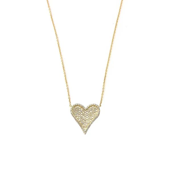 Diamond Heart Necklace | Jennifer Miller Jewelry