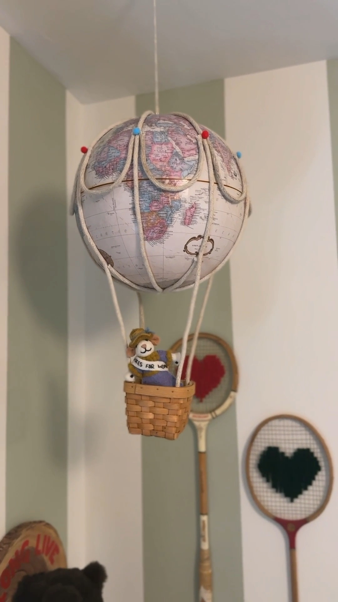 One of my favorite crafts to date! I turned this globe into a hot air balloon and it’s so cute! 

#LTKBaby #LTKKids #LTKmomlife