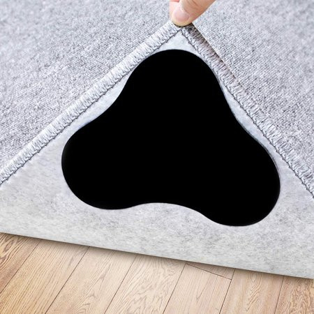 Rug Gripper, 10 Pcs Double Sided Anti Curling Non Slip Reusable Rug Pad, Keep Your Rug In Place & Ma | Walmart (US)