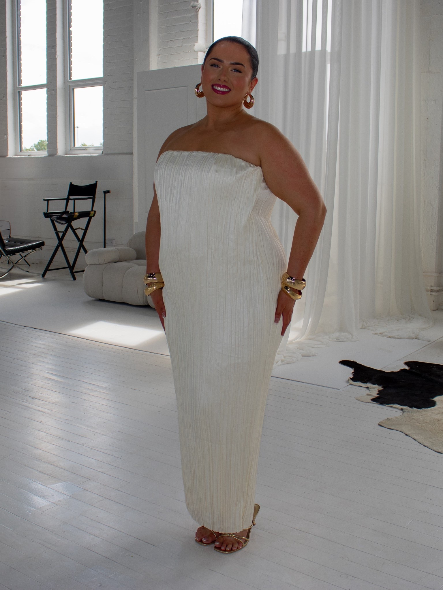 Because sometimes simplicity wins.🤍 This ivory plissé satin maxi is pure effortless elegance! perfect for weddings, summer soirées or just making an entrance at you’re next party! ✨ available in sizes 4–30 UK.

#LTKcurves #LTKsummer #LTKwedding