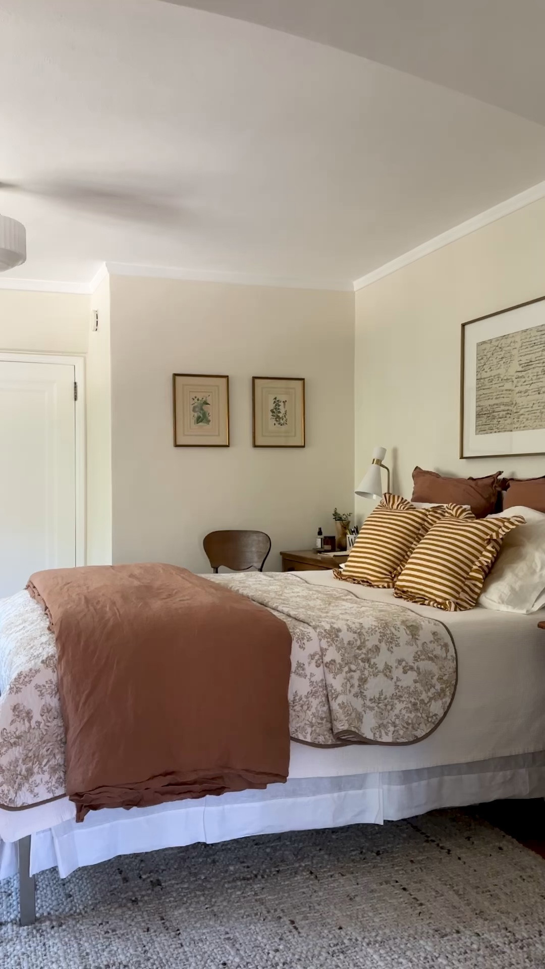 We’ve only been using our quilt & coverlet for the summer but layered on our duvet with the clay color duvet cover (which is 25% off with code: FRIENDS24) and a pair of striped + ruffled ochre throw pillows on our bed for this chilly fall weather. | bedding refresh, bedroom refresh, the company store, jcpenney 

#LTKStyleTip #LTKSaleAlert #LTKHome