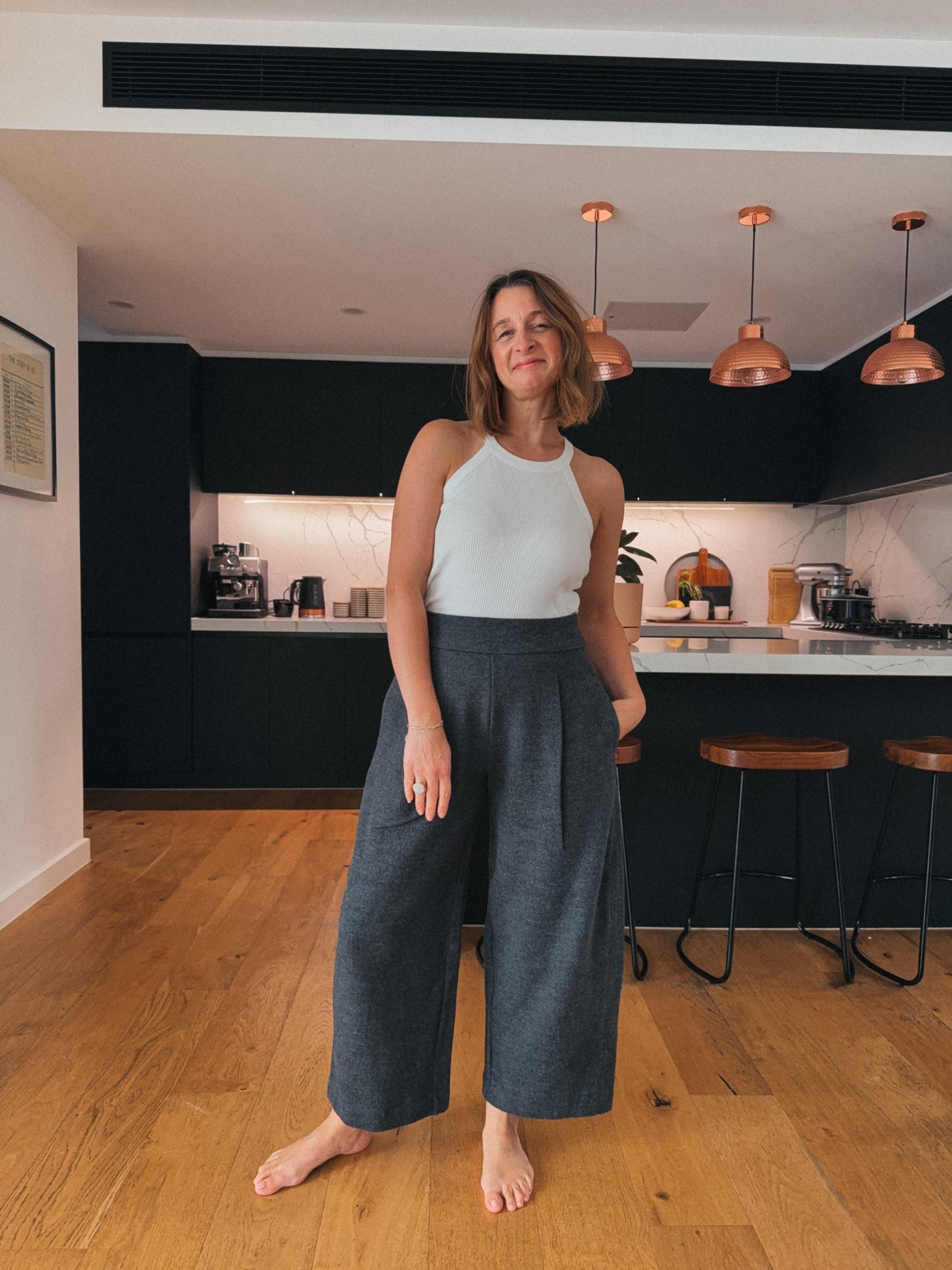 Pants - COS. Sized down to an XS - on the bigger side  

#LTKaustralia #LTKnewzealand #LTKspring