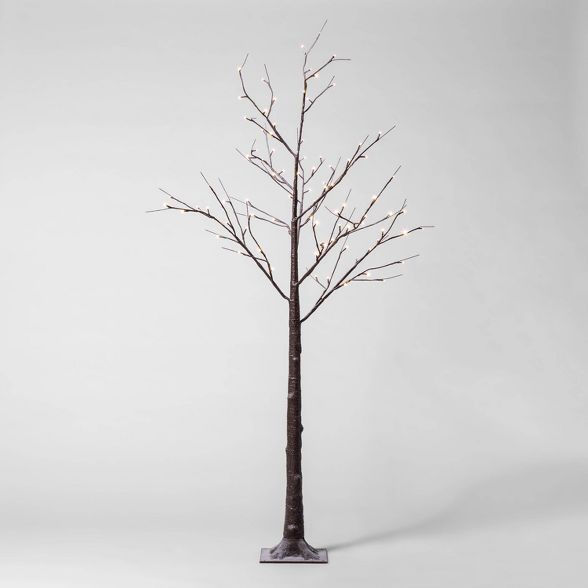 6' Christmas LED Twig Tree Novelty Sculpture Lights Warm White Steady or Twinkle - Wondershop™ | Target