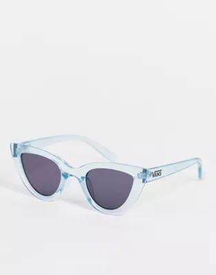 Vans Poolside cat eye sunglasses in blue | ASOS (Global)