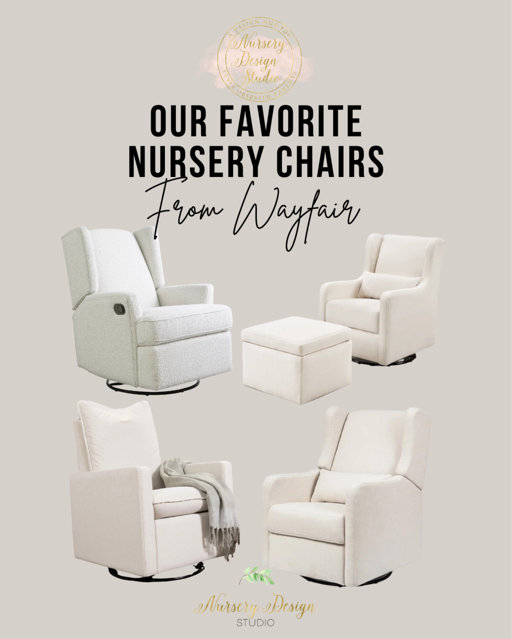 We’ve rounded up our favorite nursery chairs that spell comfort with a capital ‘C’ and style that speaks volumes m. Whether it’s those midnight feeds or story time snuggles, these chairs are perfect. 💗 @wayfair #wayfair #wayfairpartner

#LTKBump #LTKKids #LTKBaby