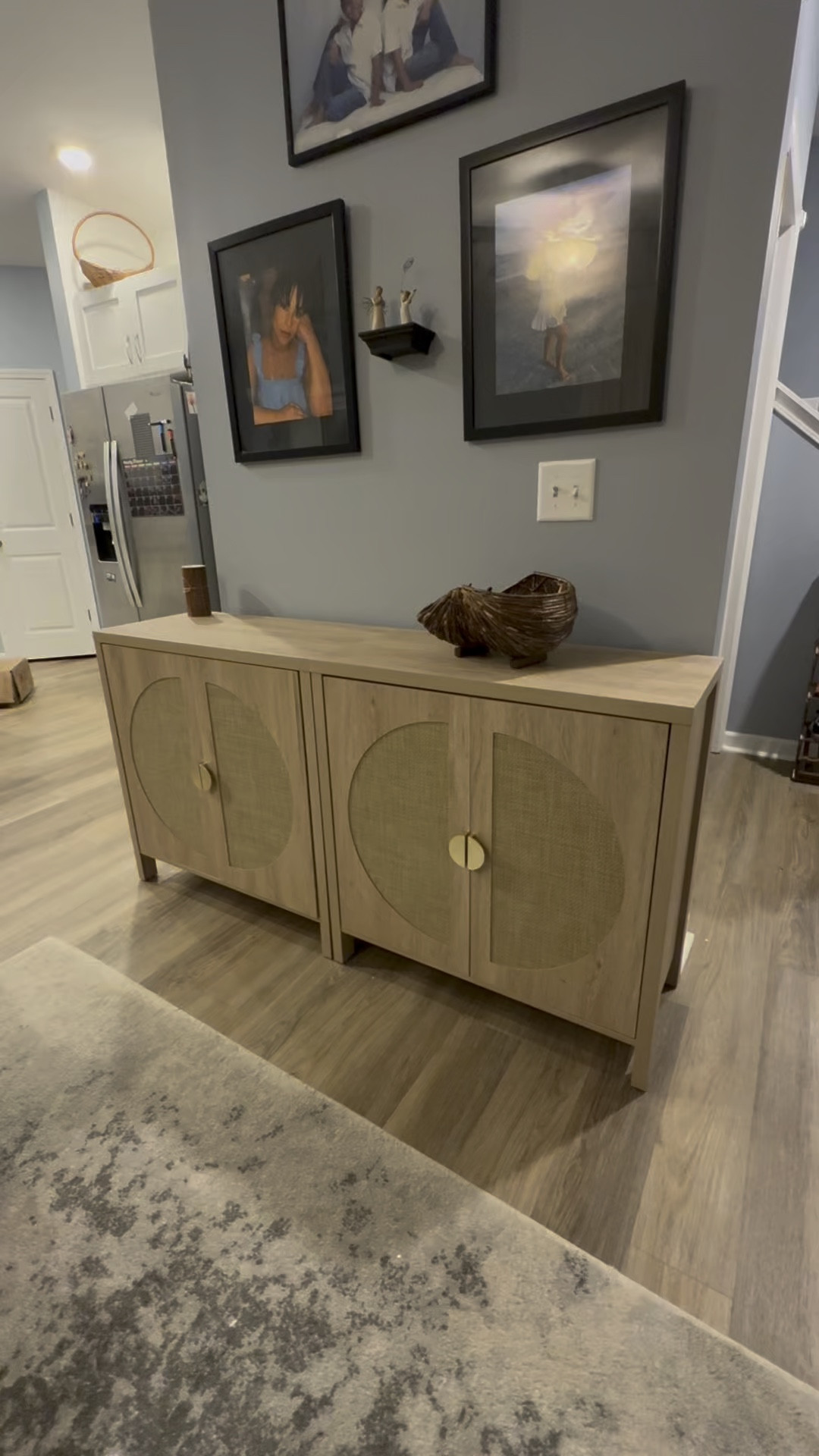 I’m obsessed with my new nightstands that also can be used as a sideboard cabinet or tv stand.  Storage goals just got stylish! This rattan sideboard is the perfect blend of function and charm—find it on my LTK! #HomeInspo #LTKFinds

#LTKHome #LTKStyleTip