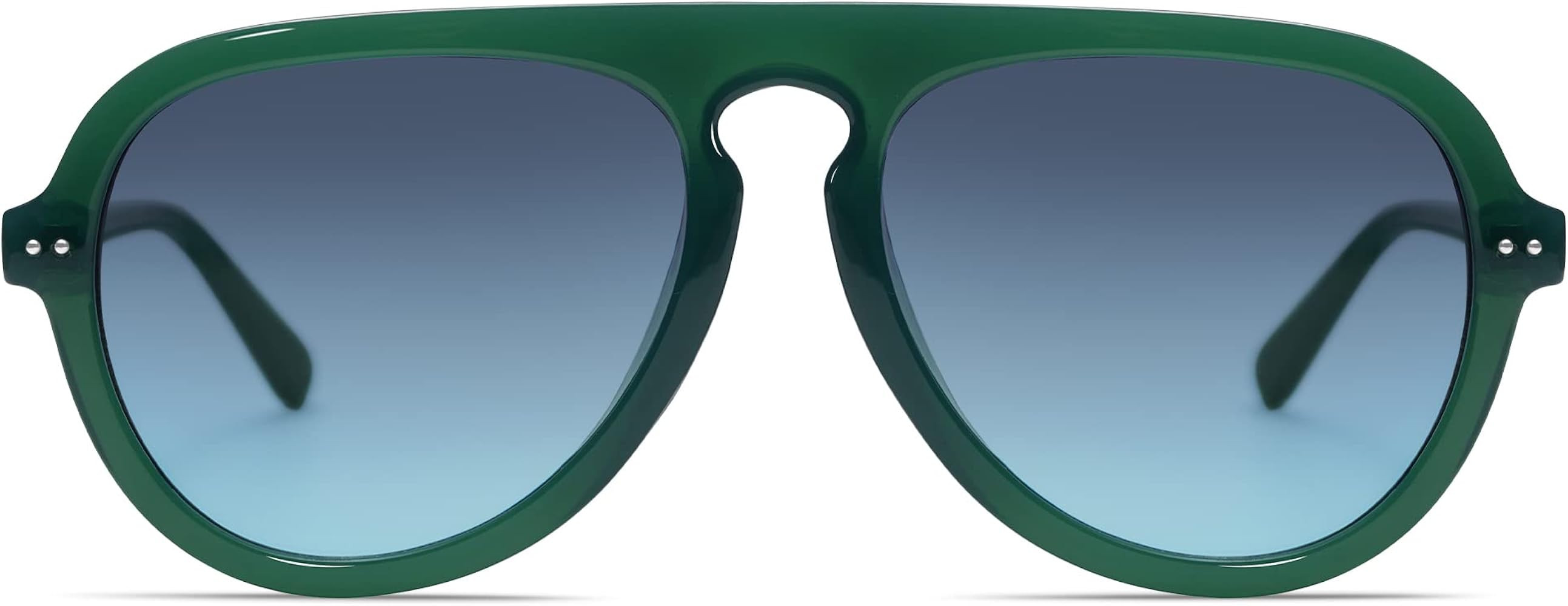 SOJOS Retro Aviator Sunglasses Womens Mens Vintage Plastic Frame Shades Lentes De Sol Para Mujer ... | Amazon (US)