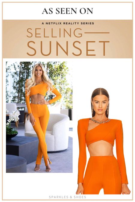 Session six of Selling Sunset is now on Netflix and the ladies are bringing lewks like Emma Hernan in this x REVOLVE Miki Top by Michael Costello and x REVOLVE Miki Pant by Michael Costello! 

#sellingsunset #netflix #asseenontv #MichaelCostello #revolve

#LTKFind