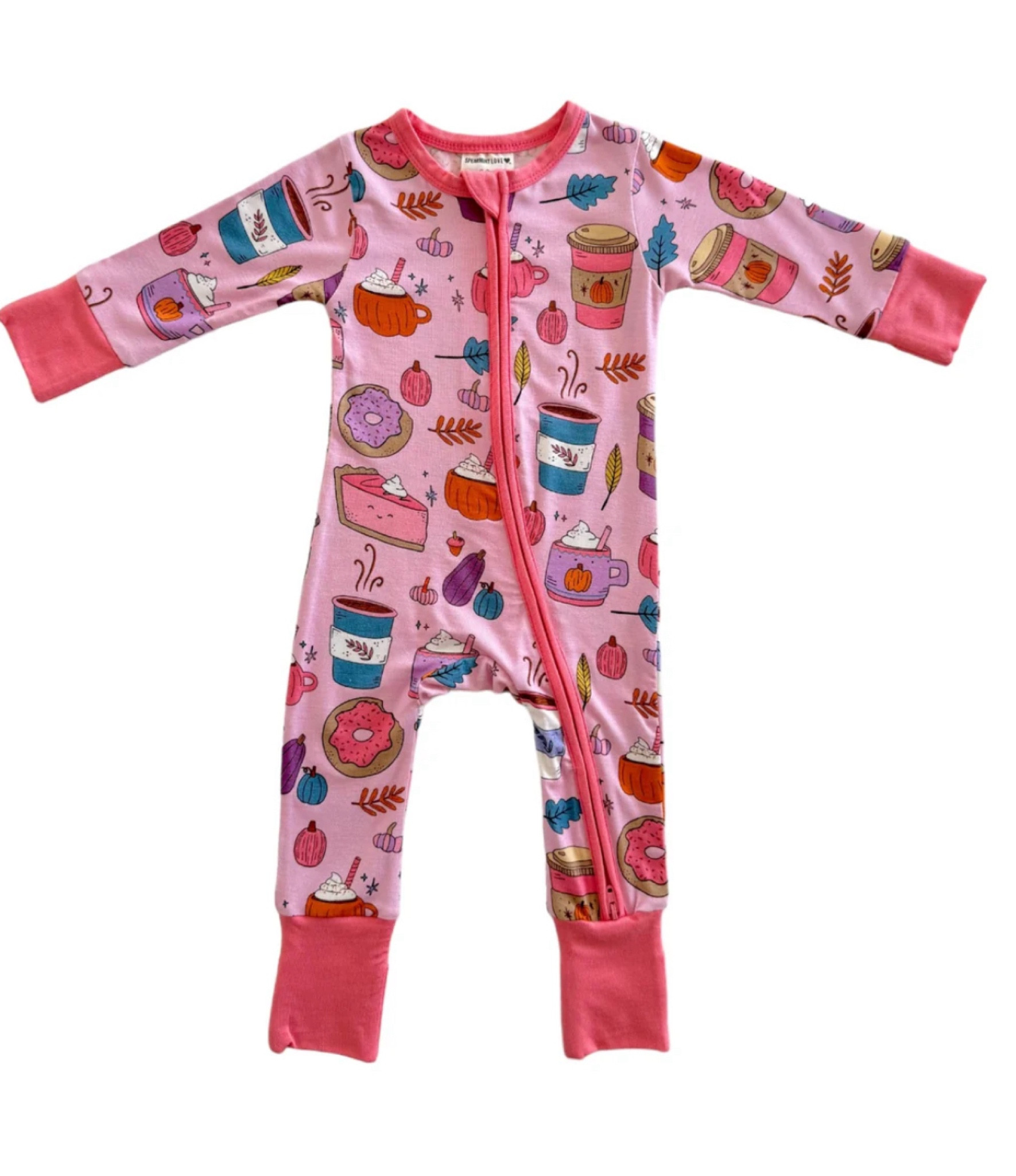 Fall pumpkin spice latte toddler jammies 

#LTKFamily #LTKBaby