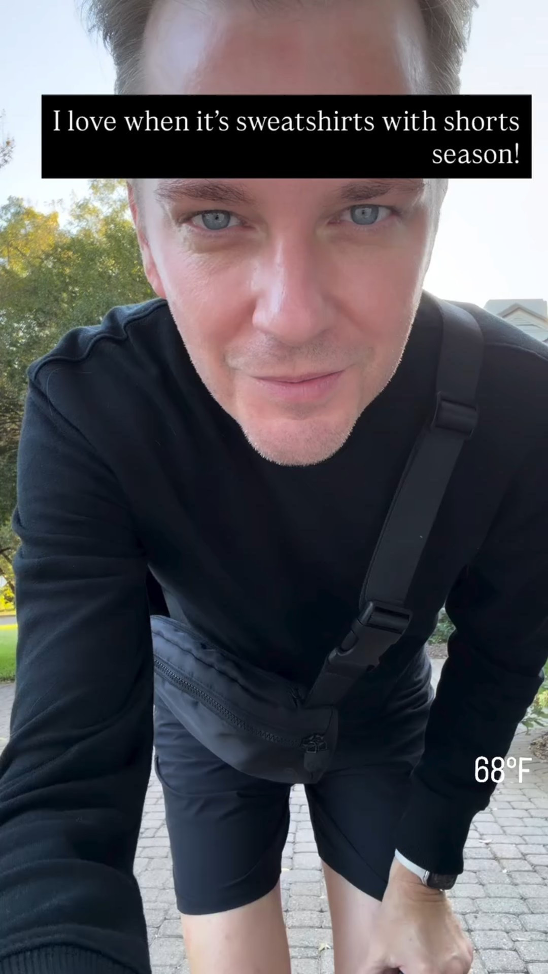 I love when it’s sweatshirts with shorts season!

#LTKOver40 #LTKMens #LTKActive