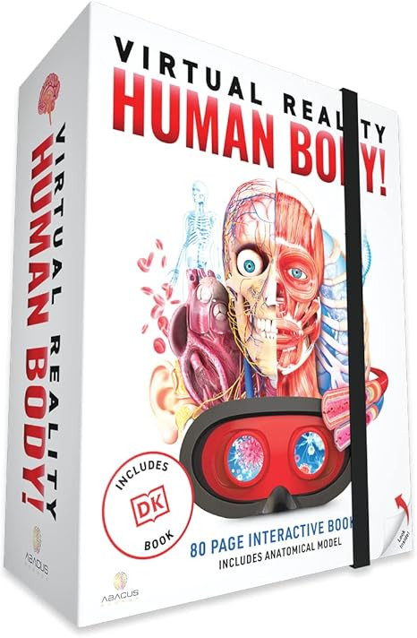 Abacus Brands Virtual Reality Human Body Gift Box- Illustrated Interactive VR Book and STEM Learn... | Amazon (US)